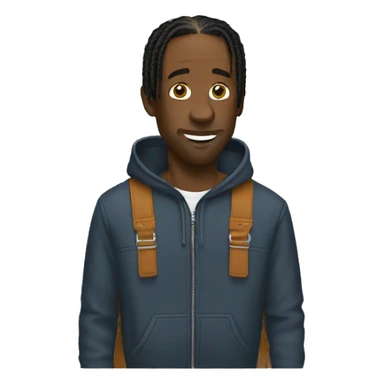 Travis Scott buying stuff sticker