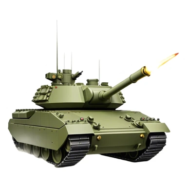 Challenger 2 (2018) – Cinematic-realistic Challenger 2 tank, its massive olive-drab frame pushing through a battlefield covered in thick fog. The powerful rifled gun steadies on a distant target, while its heavy Chobham armor deflects small arms fire, the battlefield illuminated by the glow of flares overhead. sticker