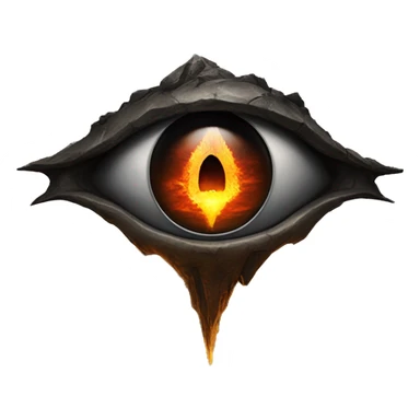 eye of sauron ontop of Barad-dûr sticker