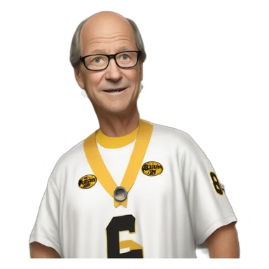 Myron Cope's Official The Terrible Towel sticker