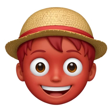 Luffy joyboy emoji sticker