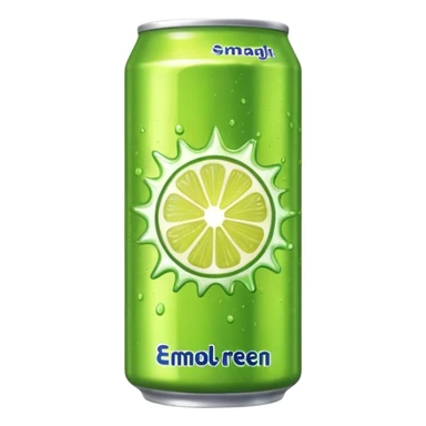 lime green energy drink sticker