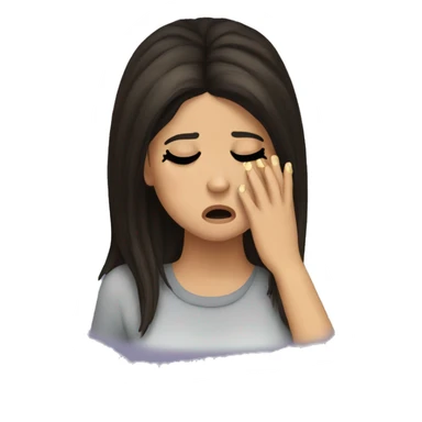 Selena Gomez crying sticker