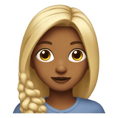 Girl with cata sticker