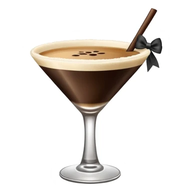 espresso martini Black Bow sticker