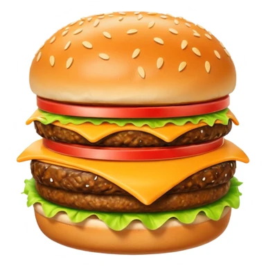 Voiture burger sticker