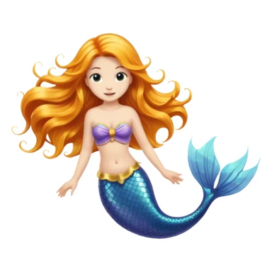 Mermaid sticker