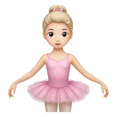 Ballerina adult girl sticker
