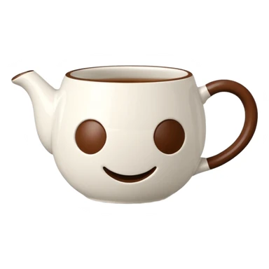 Football tea cup sticker