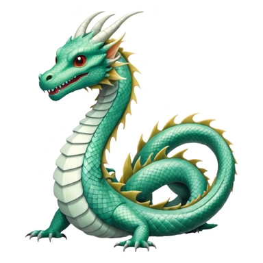 "Haku" the dragon from "Spirited Away" sticker