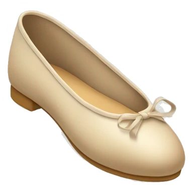 Ballerina Shoes in beige  sticker