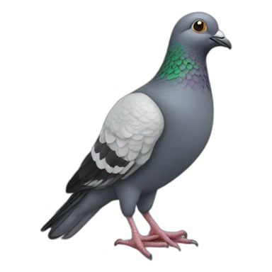 pigeon grab a pen sticker