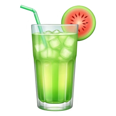 Melon soda sticker