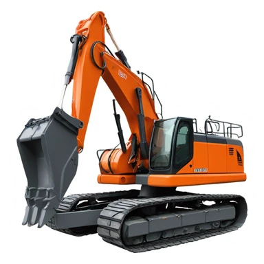 hitachi escavator sticker