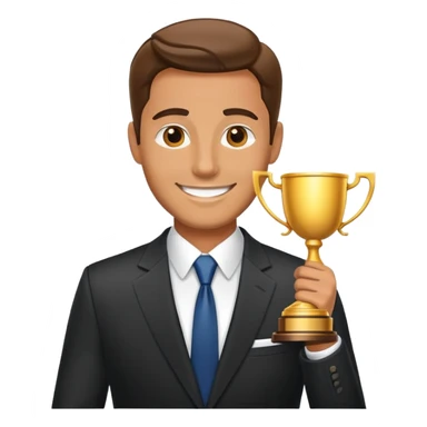 Trophy husband sticker