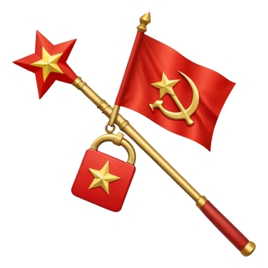 Soviet union flag for Android  sticker