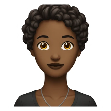 black Hannah foster sticker