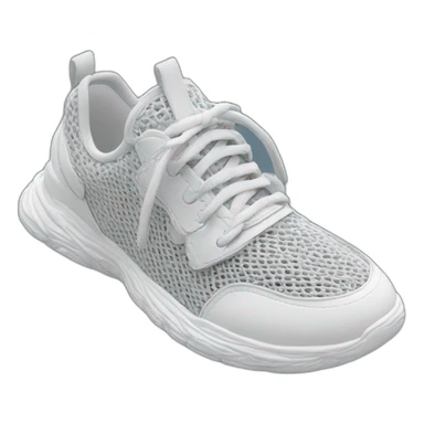 tech-loom bliss mesh pvc sneakers, surrealism, hyper aesthetic, hyper detailed, CGI, professional merchandise sticker