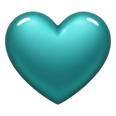 Teal heart with da best  sticker