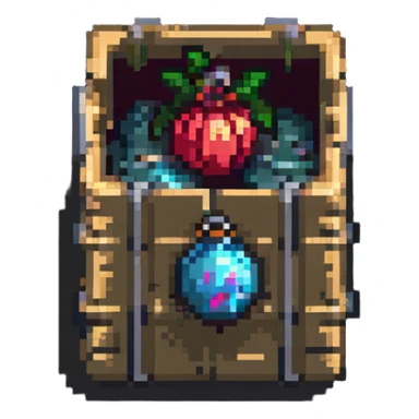 2d power up crate with bomb sticker