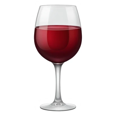 glass of wine  sticker