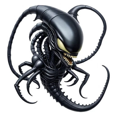 xenomorph sticker