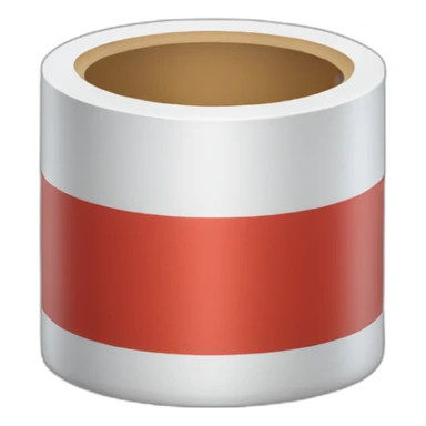 red-and-white-cylinder-short sticker