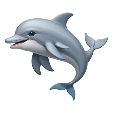 laughing dolphin sticker