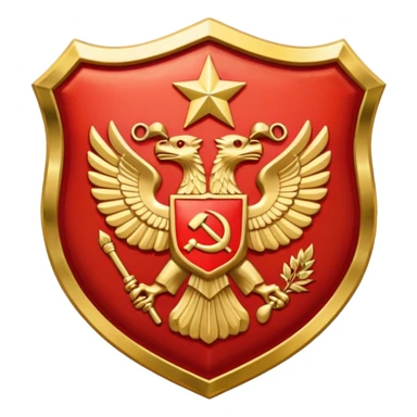 shield of the USSR sticker