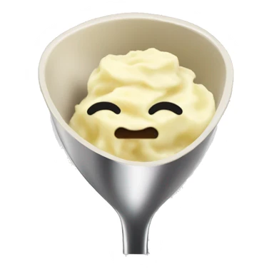 a scoop of mashed potatoes  sticker