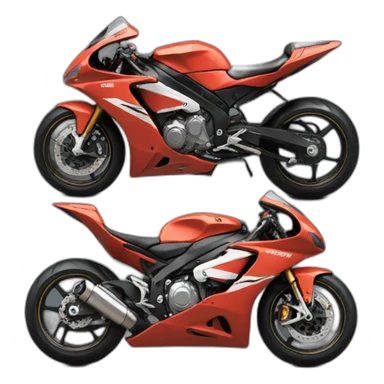 Superbike sticker