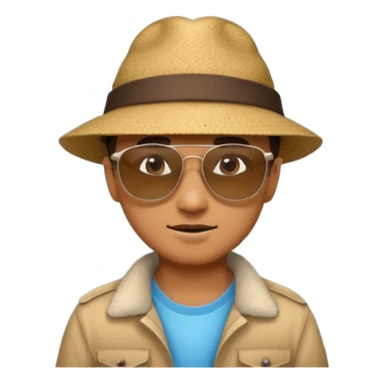 homme qui une montagne coincé dans les fesse sticker