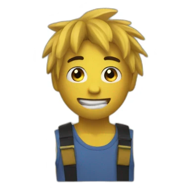 Noob roblox sticker