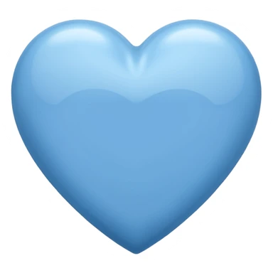 Heart blue sticker