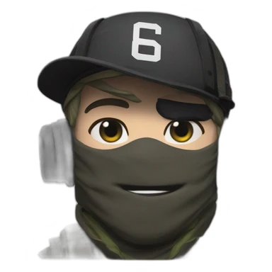 Rainbow six siege carecter sticker