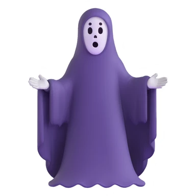 spooky ghost sticker
