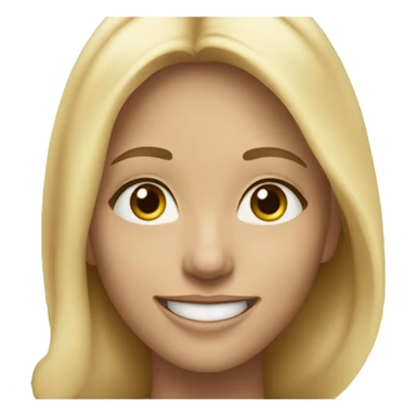 blonde outdoors portrait sticker