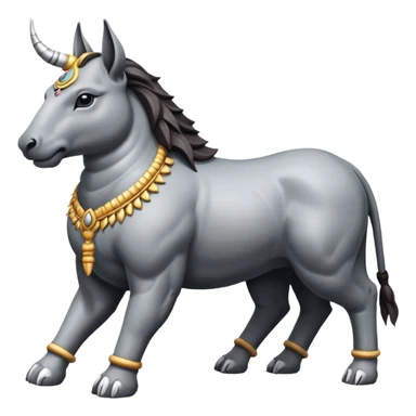 Lord Shiva's nandi sticker