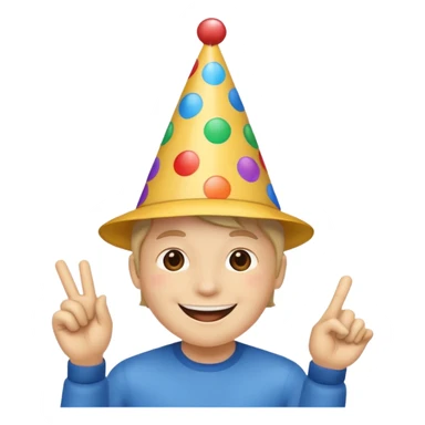 Happy Birthday Hat sticker