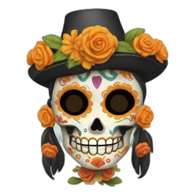 cempasuchil-dia-de-los-muertos sticker