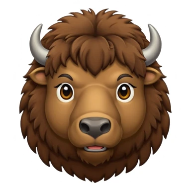 american bison sticker
