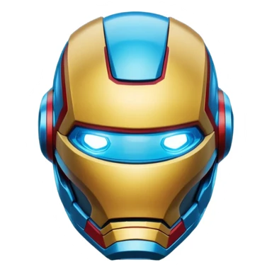 The HUD inside Ironman's helmet sticker