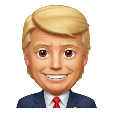 Donald Trump emoji sticker