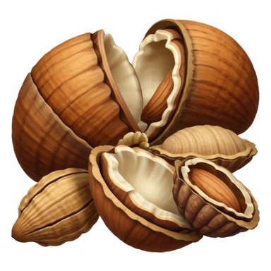 nuts with shell sticker