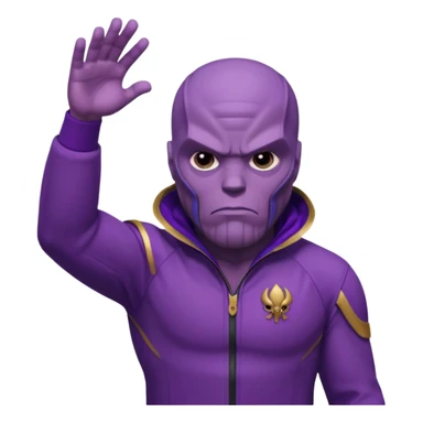 thanos from squid game sticker