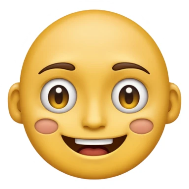 I want to create an emoji in that image we can see both Sad and happy feeling simultaneously sticker