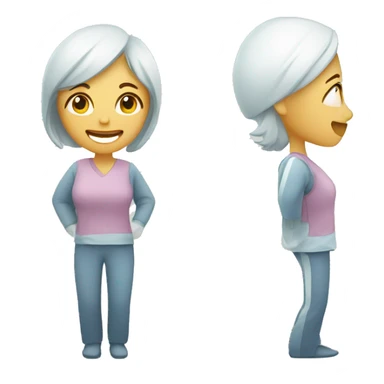 Dental Surgery Recovery Female Patient sticker