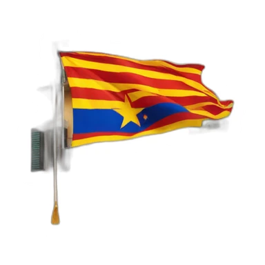 Bandera Estelada catalana sticker