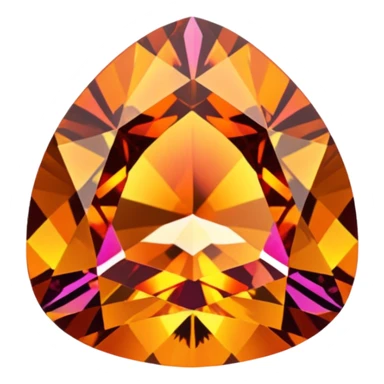 A mystic fire topaz natural cut sticker
