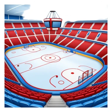 ice hockey stadium (#00A3E0) and red (#F9423A) sticker